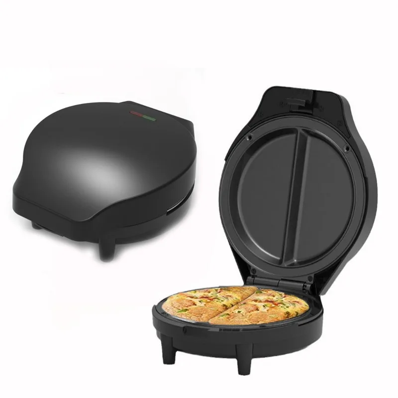 Breakfast Sandwich Press - 110V-220V Omelett-Maker Antihaft-Doppel-Mini-Pfannkuchen-Maker Burger-Frühstücksmaschine Kleiner Elektrogrill