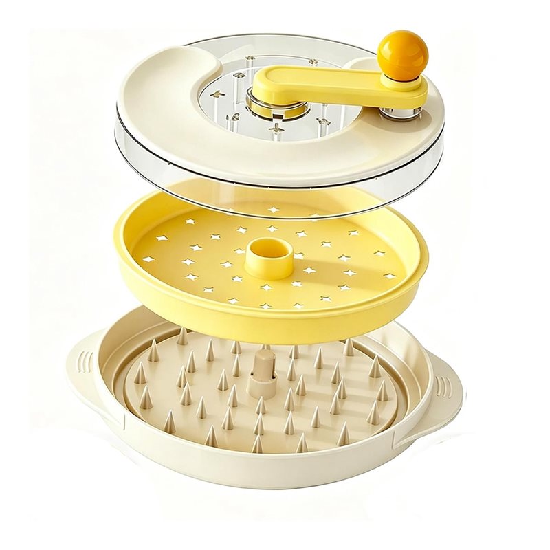Meal Prep With Chicken Breast - AAAN-Manuelles Hähnchenbrust-Zerkleinerungswerkzeug 360-Grad-Drehfunktion Fleischseparator für Hähnchen,