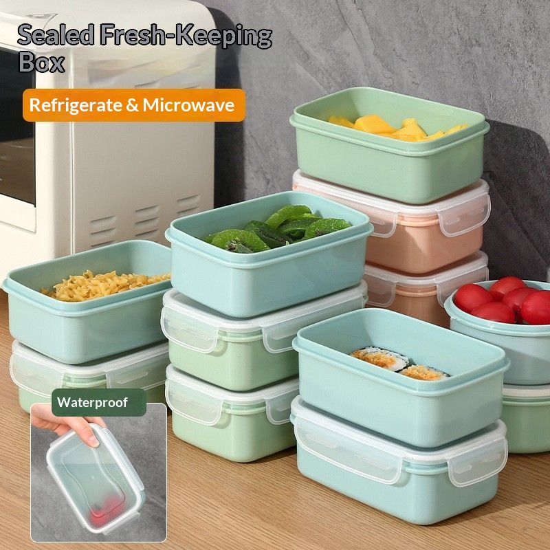 Meal Prep Lunch - Luftdichte Lebensmittelbehälter BPA-frei Stapelbare Auslaufsichere Lunchbox