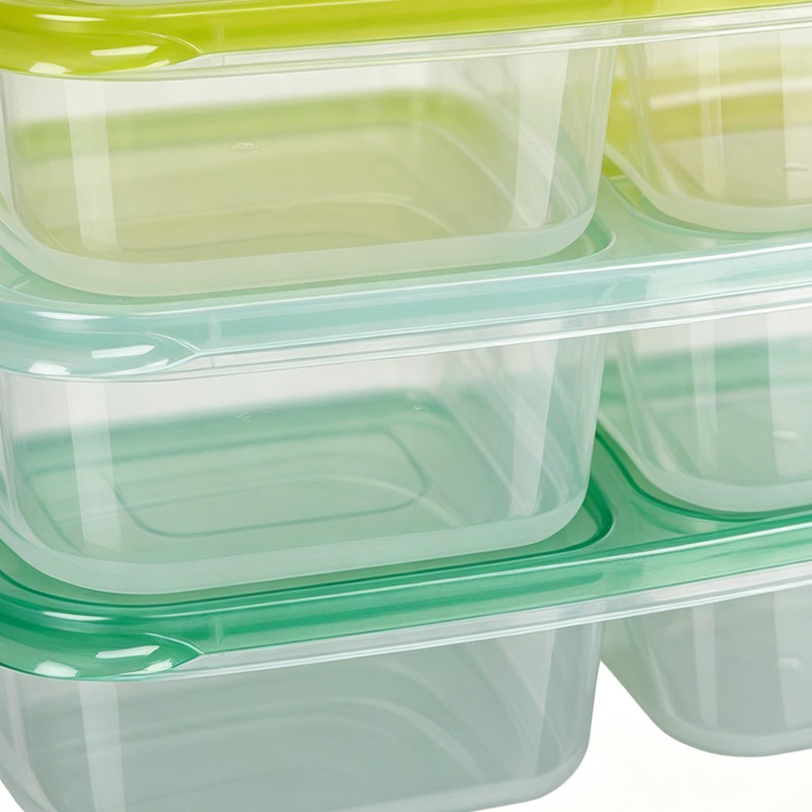 Meal Prep Restaurant - Meal-Prep-Behälter, 3-Fächer-Mahlzeitbox, Lebensmittelbehälter für Schule, Büro,