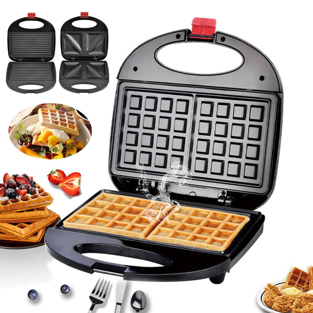 Breakfast Sandwich Press - Sandwiches Toaster Press 750W Sandwiches Press