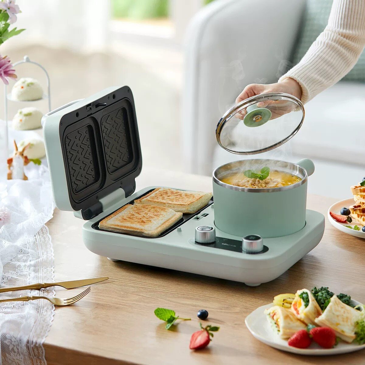 Sandwichmaker Frühstücksmaschi – Breakfast Sandwich Press Bewertung und Preis