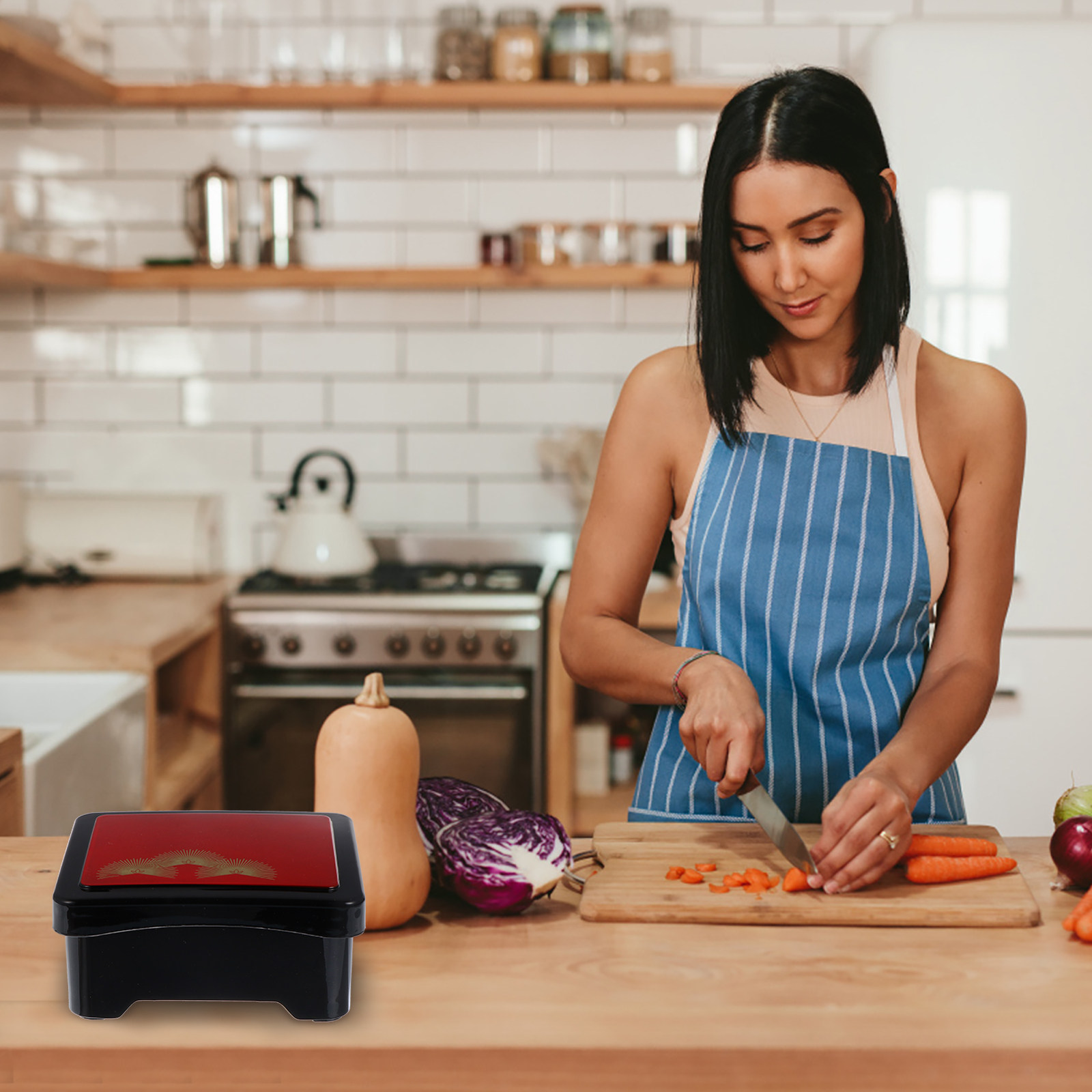 1 Stück Acryl-Bento-Box, tragb – Meal Prep Lunch Bewertung und Preis