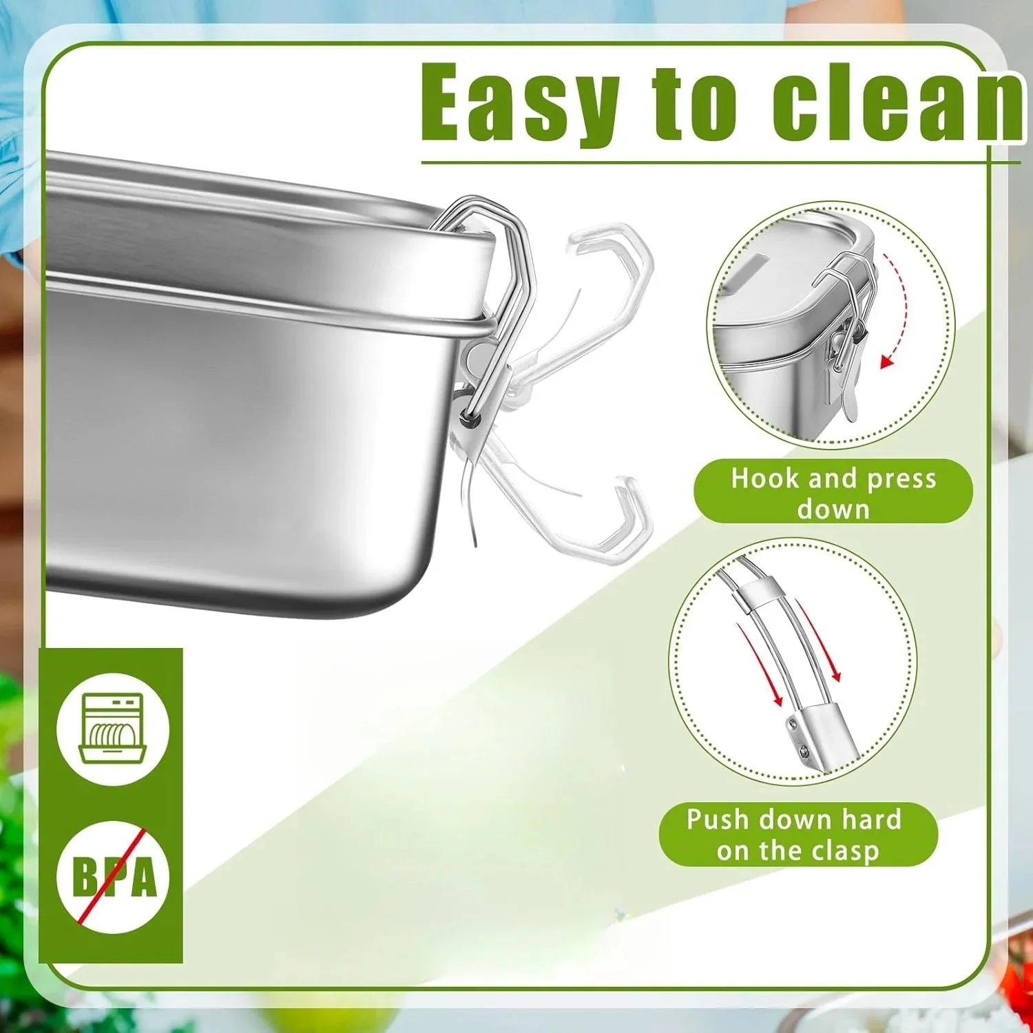 Edelstahl-Lunchbox für Kinder  – Meal Prep Lunch Bewertung und Preis