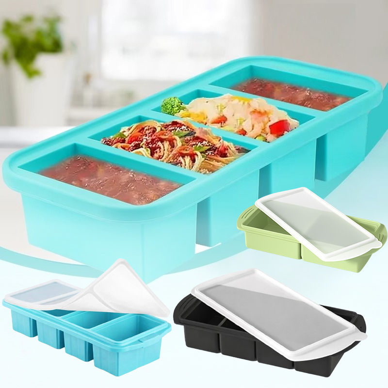 Große Silikon-Eiswürfelform mi – Meal Prep Freezer Bewertung und Preis