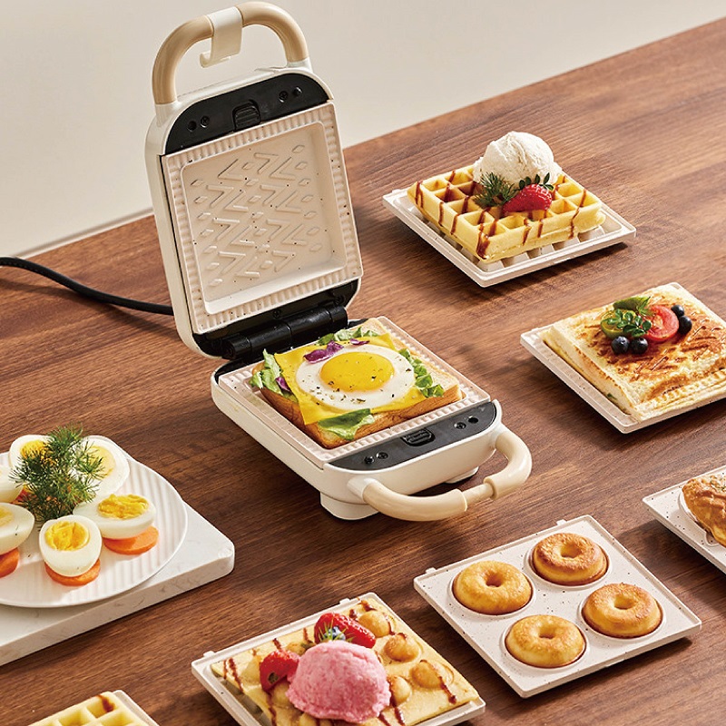 220V Multifunktions Elektrisch – Breakfast Sandwich Press Bewertung und Preis