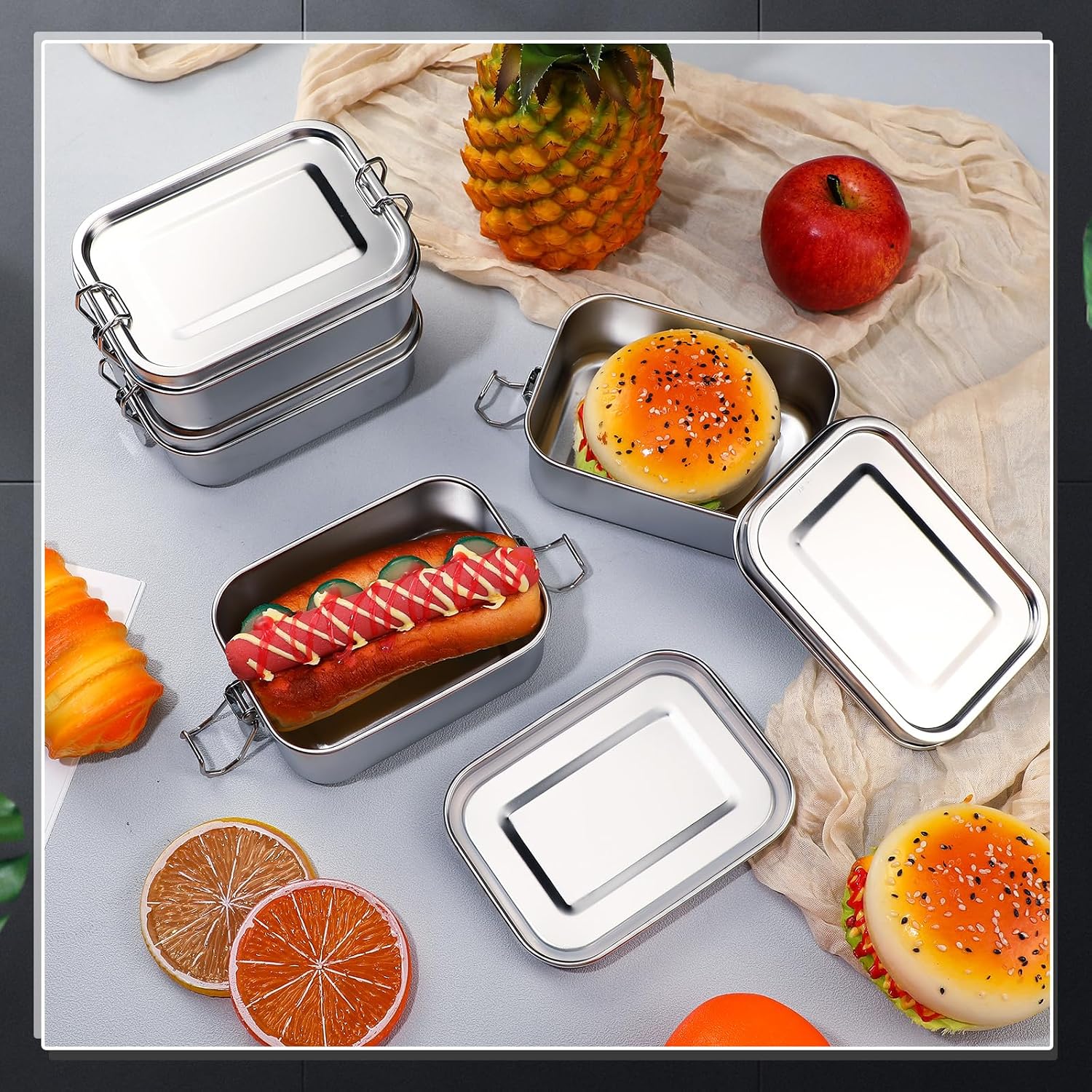Edelstahl-Lebensmittelbehälter – Meal Prep Lunch Bewertung und Preis