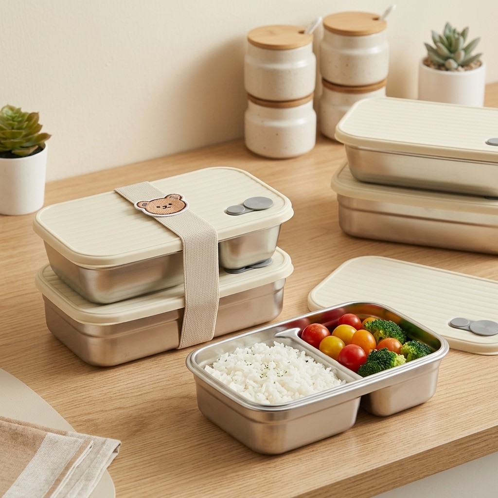 Edelstahl Bento-Box Metall-Lun – Meal Prep Lunch Bewertung und Preis