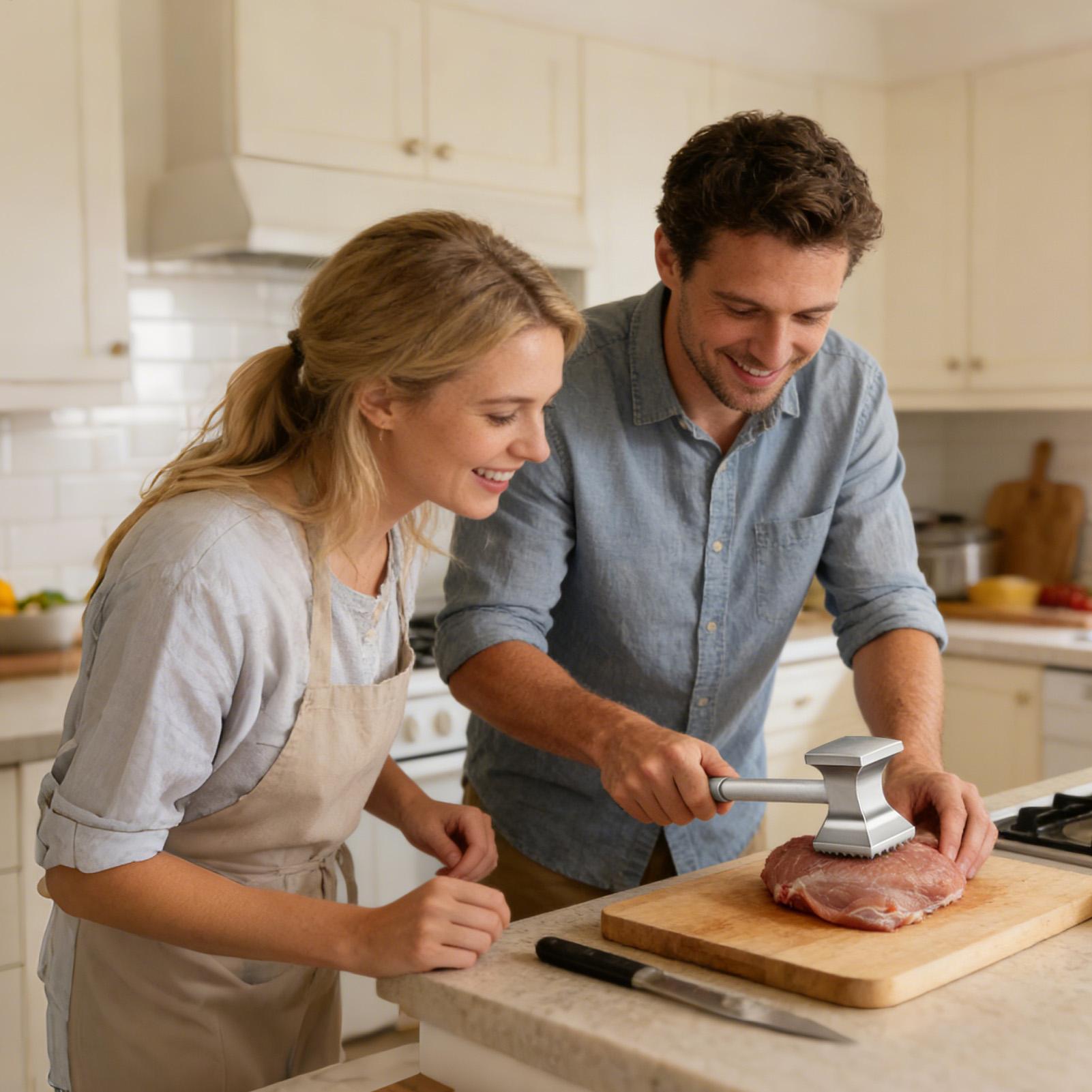 Doppelseitiger Fleischklopfer  – Meal Prep Restaurant Bewertung und Preis