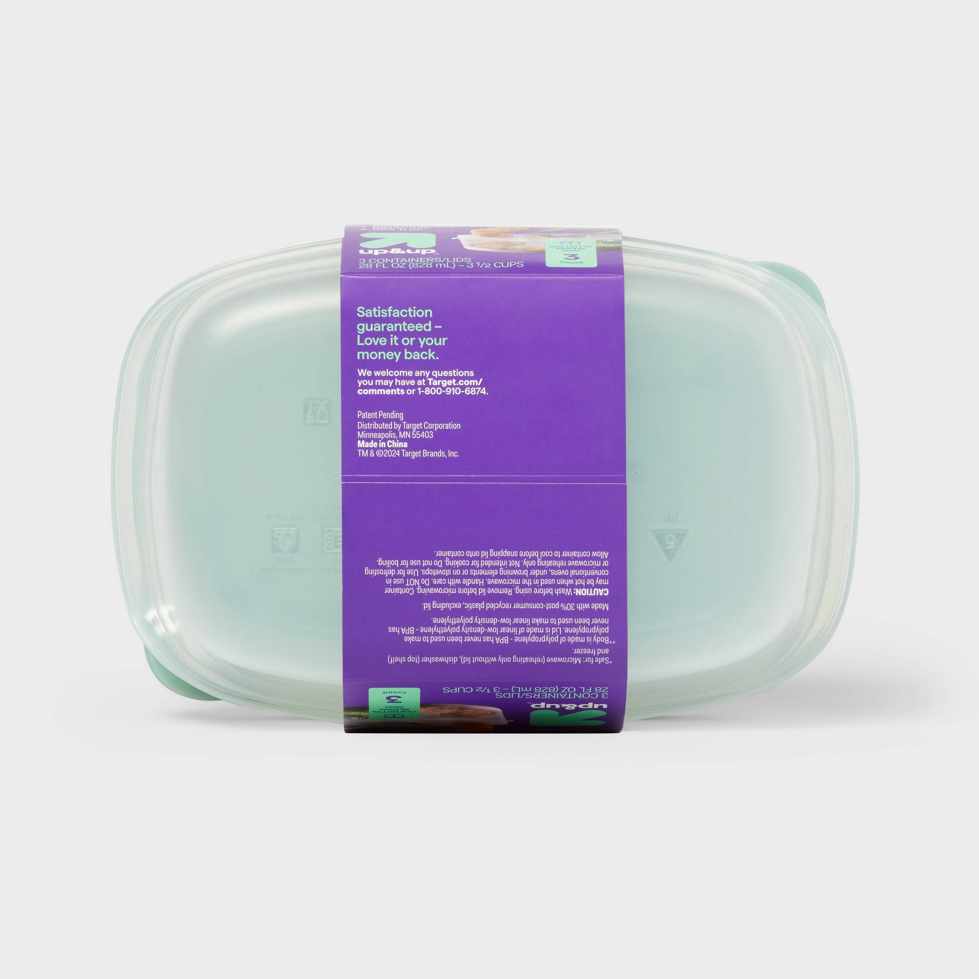 3-teilige durchsichtige Kunsts – Meal Prep Lunch Bewertung und Preis