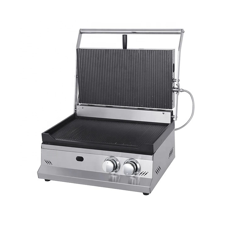 Neuer Gas-Sandwichgrill mit 2  – Breakfast Sandwich Press Bewertung und Preis