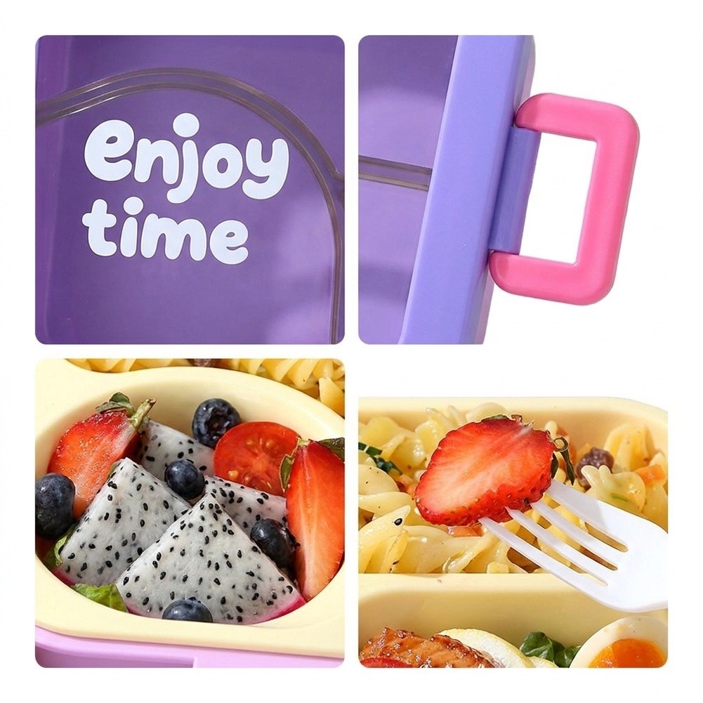 Edelstahl-Bento-Box mit 3 Fäch – Meal Prep Lunch Bewertung und Preis