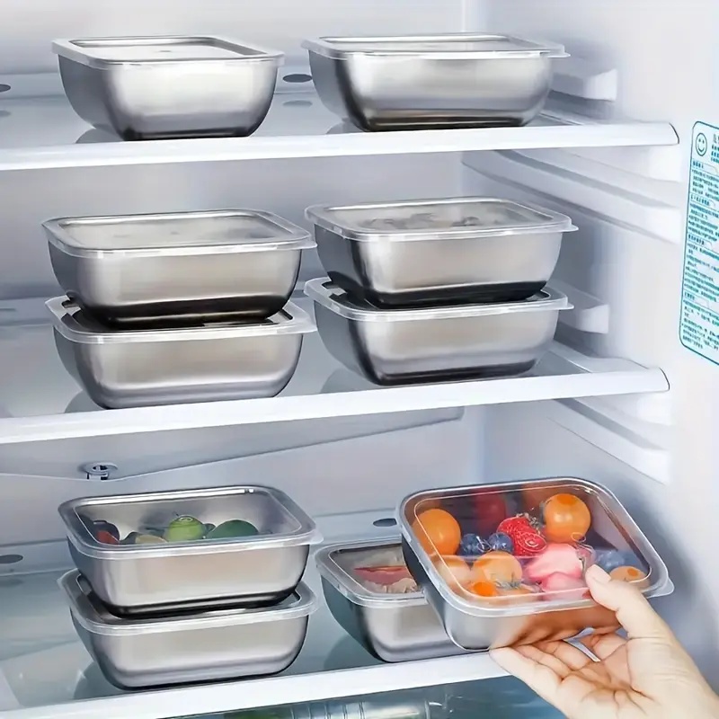 5-teiliges Edelstahl-Lebensmit – Meal Prep Ideas Bewertung und Preis