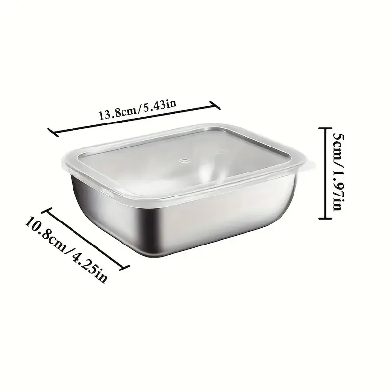 5-teiliges Edelstahl-Lebensmit – Meal Prep Ideas Bewertung und Preis