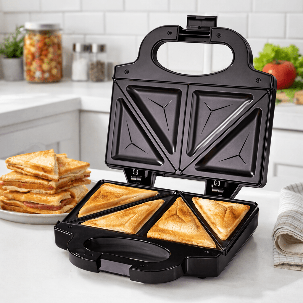 2-in-1 750W Schnellheizender S – Breakfast Sandwich Press Bewertung und Preis