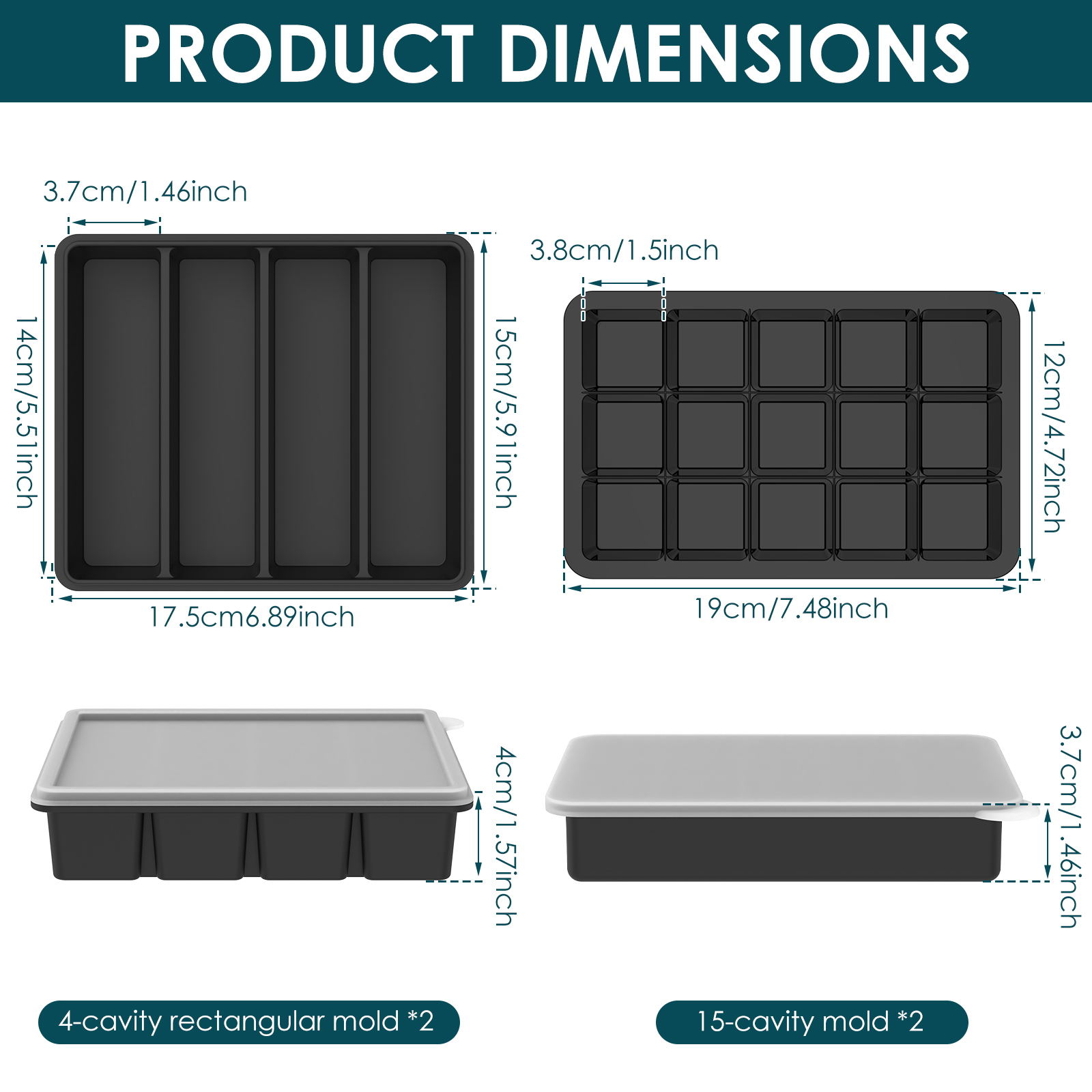 4er-Pack Silikon-Gefrierbehält – Meal Prep Freezer Bewertung und Preis