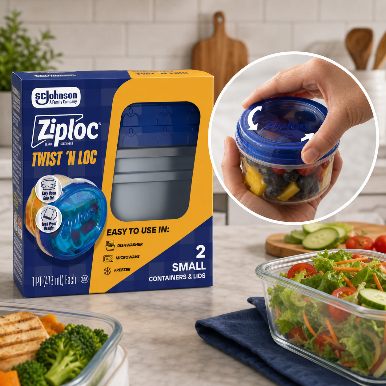 2-teilige kleine Lebensmittelb – Meal Prep Lunch Bewertung und Preis