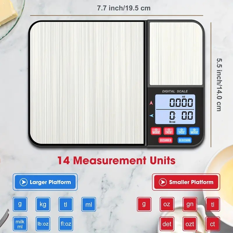 1pc digitale Küchen waage zur  – Meal Prep For Weight Loss Bewertung und Preis