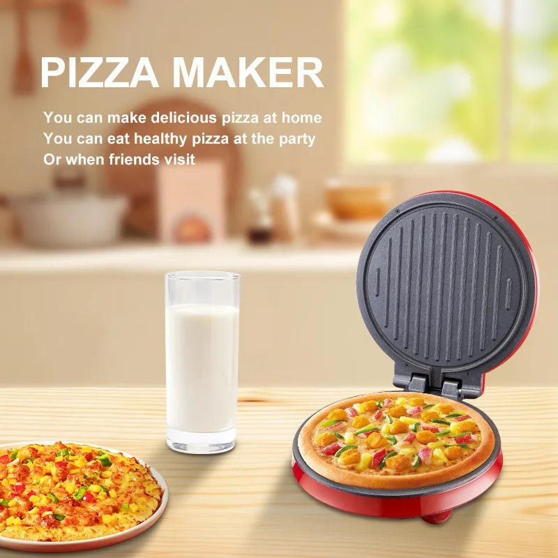 110V Elektrische Pizzamaschine – Breakfast Sandwich Press Bewertung und Preis
