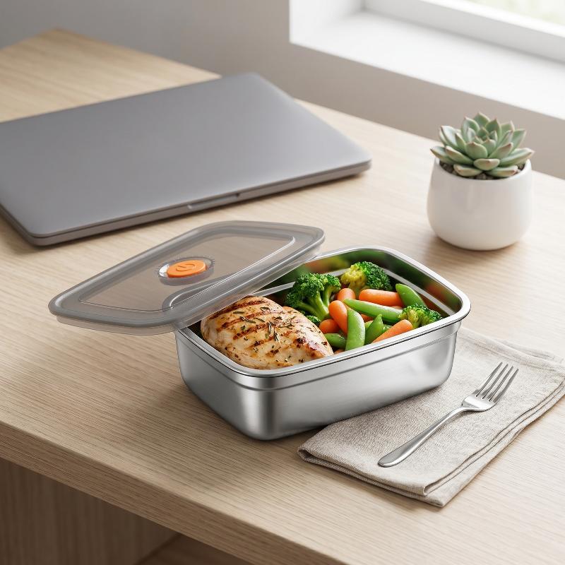 Edelstahl Camping-Lunchbox, Ve – Meal Prep Freezer Bewertung und Preis