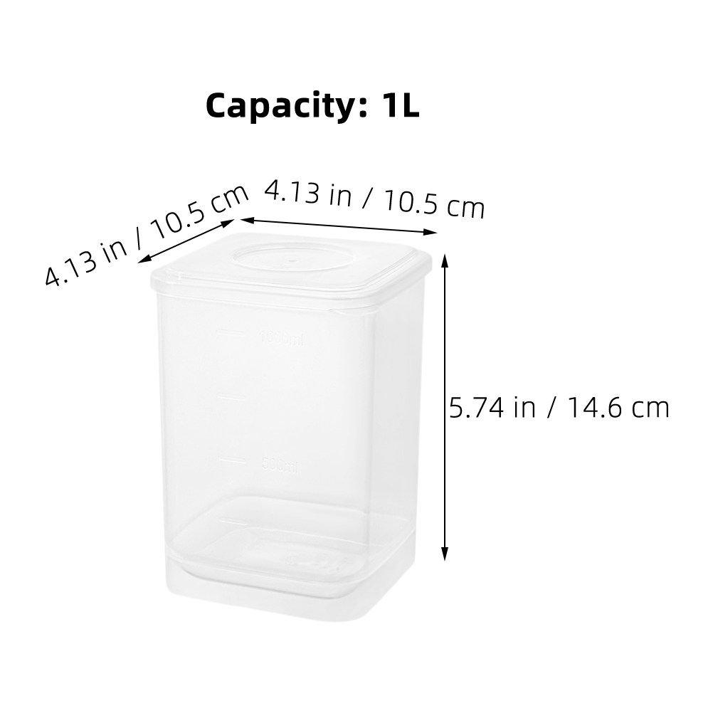 Transparente Kunststoff-Joghur – Meal Prep Yogurt Containers Bewertung und Preis