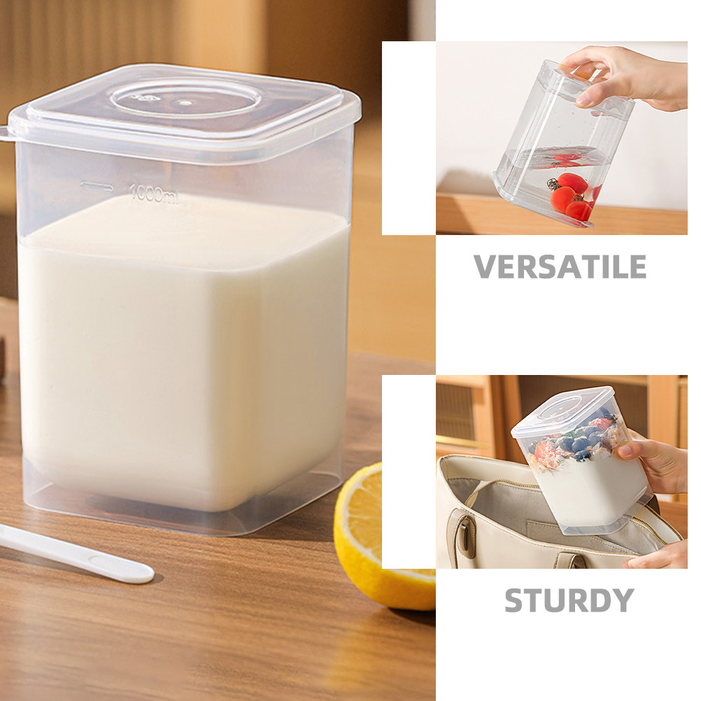 Transparente Kunststoff-Joghur – Meal Prep Yogurt Containers Bewertung und Preis