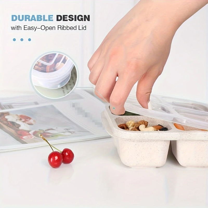 Premium-Bento-Box aus Weizenst – Meal Prep Lunch Bewertung und Preis