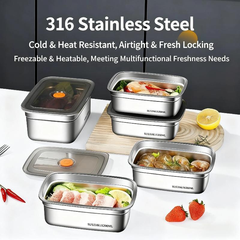 (BF06) Edelstahl Camping-Lunch – Meal Prep Freezer Bewertung und Preis