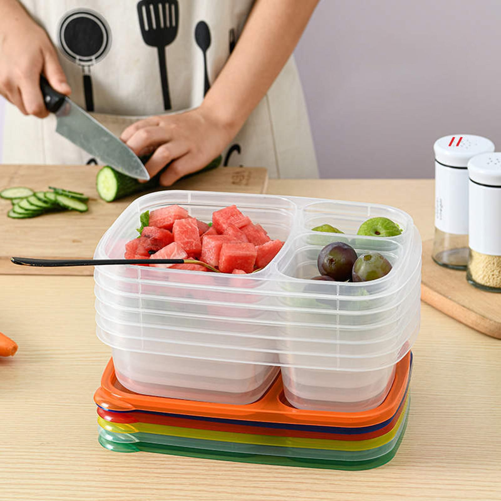 Meal-Prep-Behälter, 3-Fächer-M – Meal Prep Restaurant Bewertung und Preis