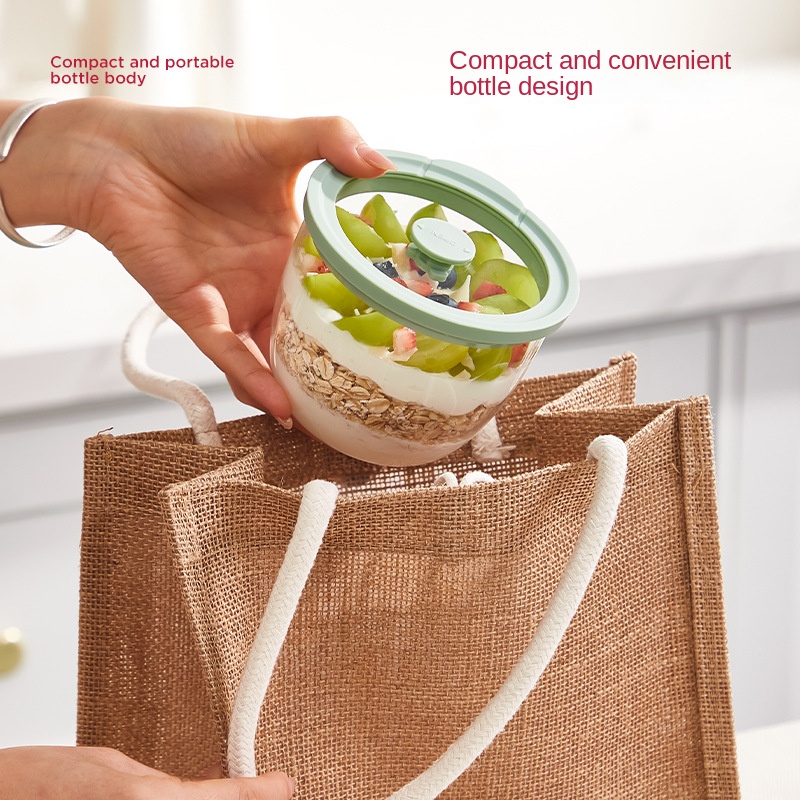 Glasbehälter für Overnight-Oat – Meal Prep Yogurt Containers Bewertung und Preis
