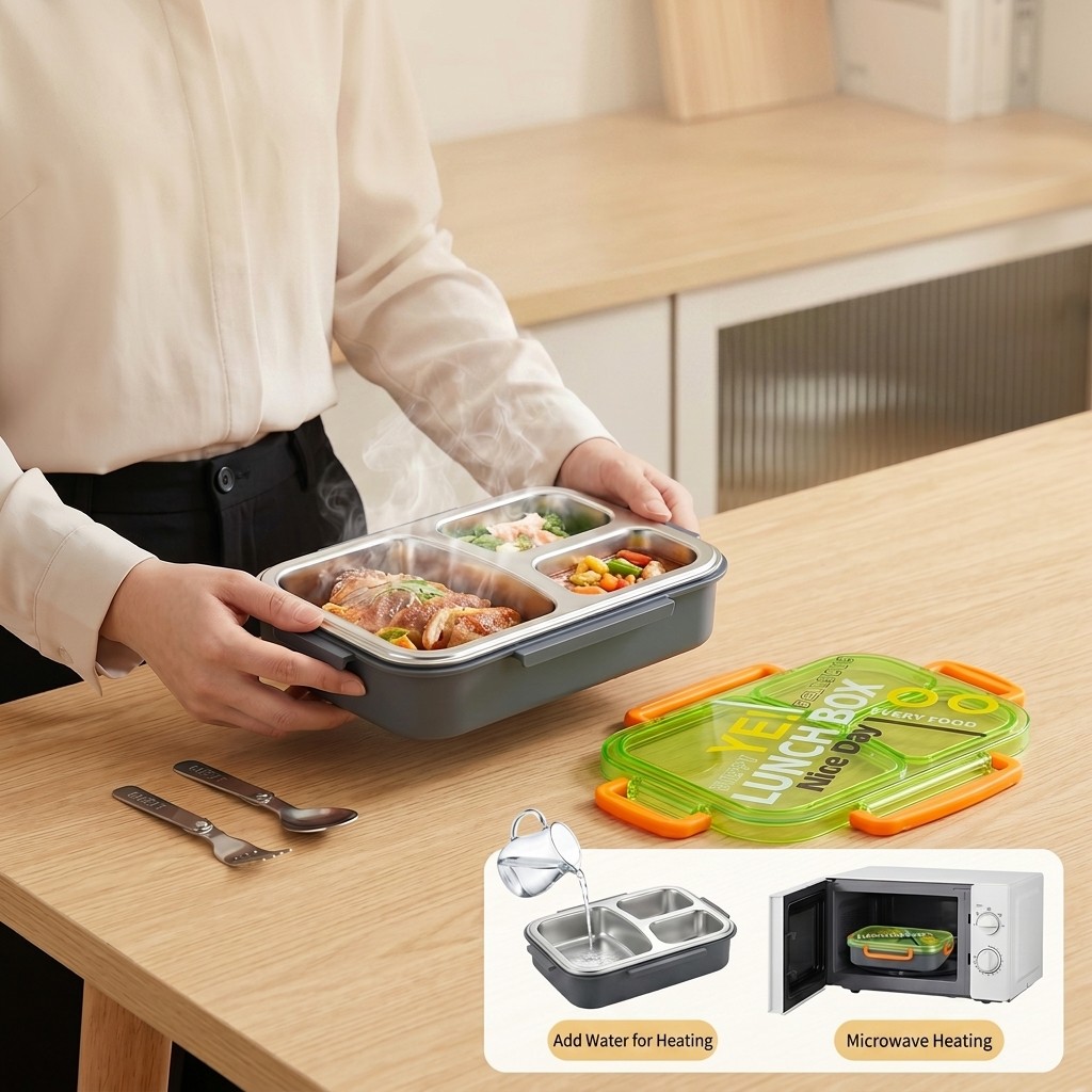 Mikrowellengeeignete 304 Edels – Meal Prep Lunch Bewertung und Preis